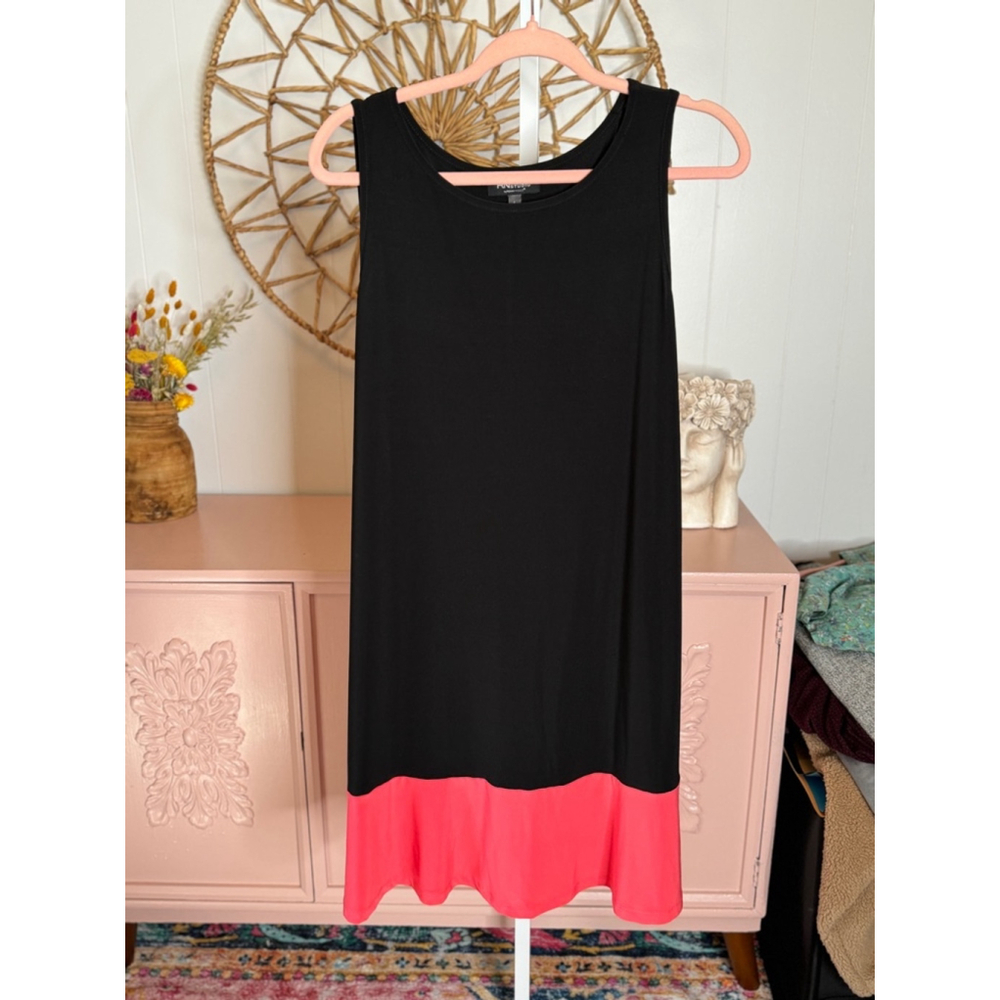 Women's RN Studio by Ronni‎ Nicole Dress L Black & Pink